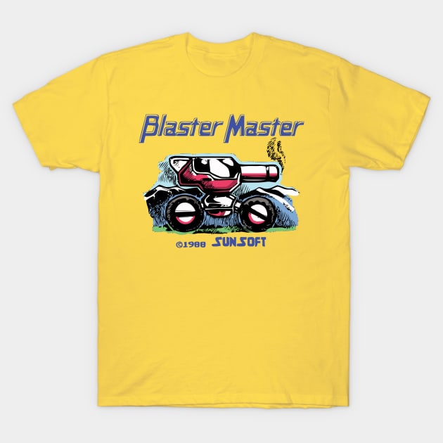 Blaster Master Sophia T-Shirt by dposhirts